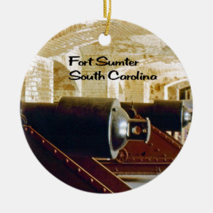 South Carolina Julgransprydnad Keramik