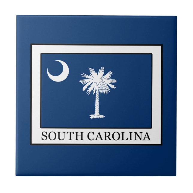 South Carolina Kakelplatta (Framsidan)
