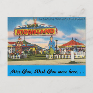 South Carolina Kiddieland, Myrtle Beach Vykort