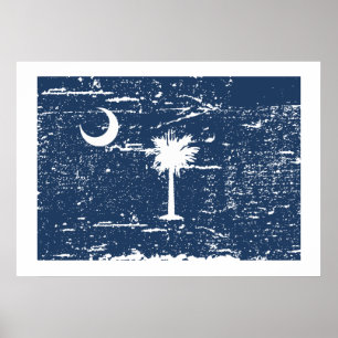 SOUTH CAROLINA kopierar Poster