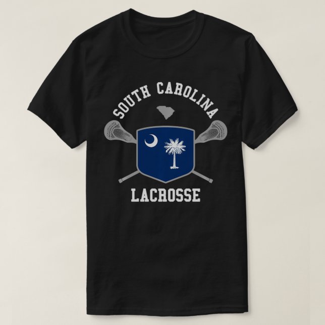 South Carolina Lacrosse Pullover T Shirt (Design framsida)