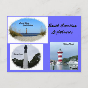 South Carolina Lighthouses Vykort