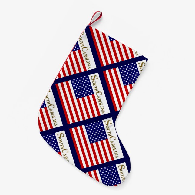 SOUTH CAROLINA LITEN JULSTRUMPA (Framsidan (Hängande))