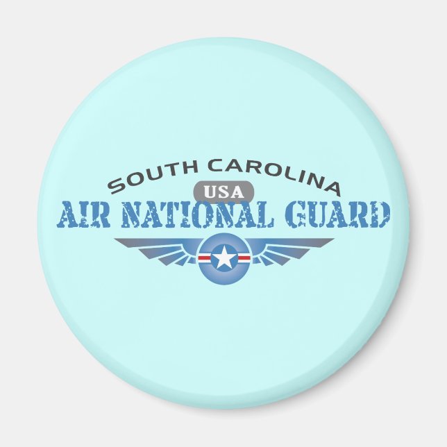 South Carolina Luft nationalgarde Magnet (Framsidan)
