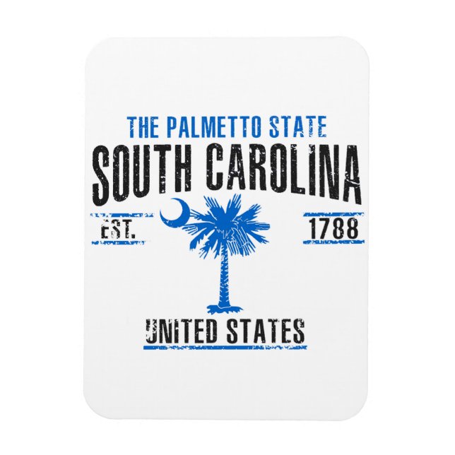 South Carolina Magnet (Vertikal)