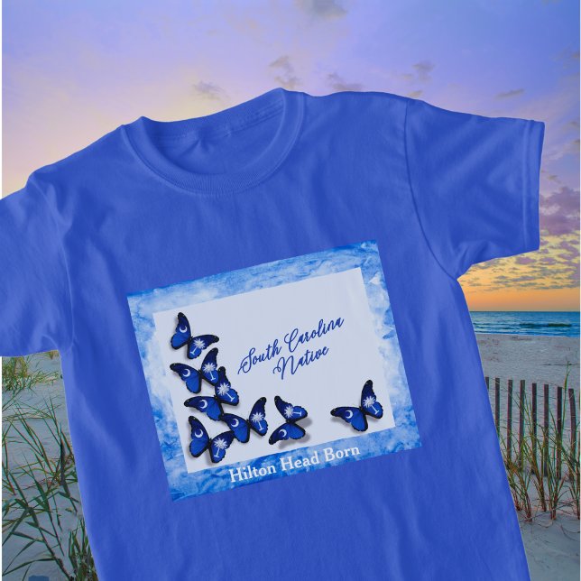 South Carolina Native Hilton Head Born Lowcountry T Shirt (Skapare uppladdad)