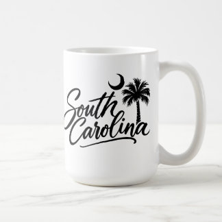 South Carolina Palmetto Halvmåne Södra Stolthet Kaffemugg