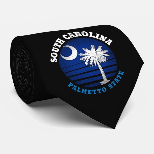 SOUTH CAROLINA PALMETTO STATLIG FLAGGA SLIPS (Rullad)