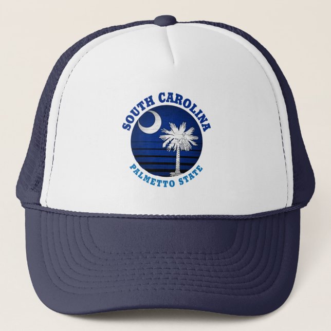 SOUTH CAROLINA PALMETTO STATS FLAGG TRUCKERHAT KEPS (Framsida)