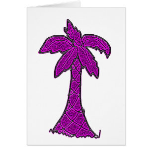 South Carolina palmettoträd Hälsningskort