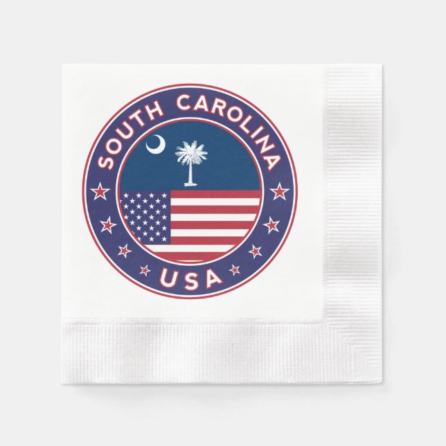 South Carolina Pappersservett (Framsidan)