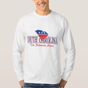 South Carolina patriotisk T-tröja Tröja