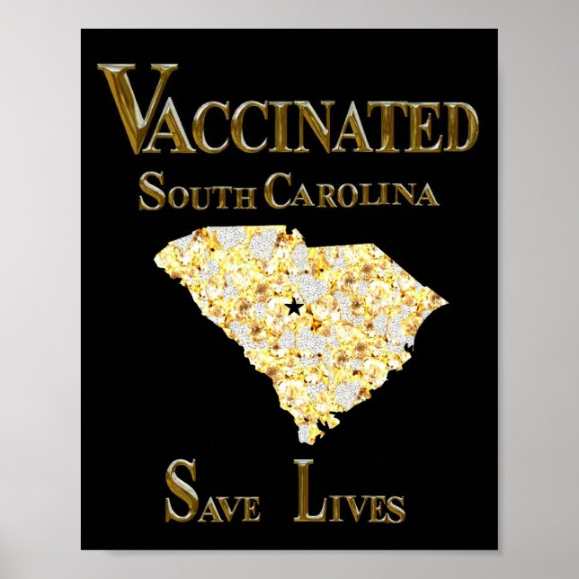 SOUTH CAROLINA POSTER (Framsidan)