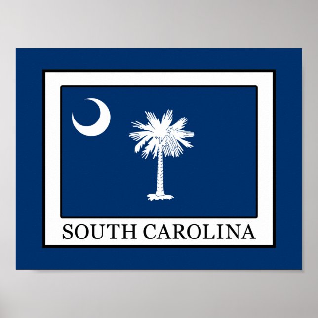 South Carolina Poster (Framsidan)
