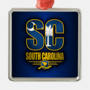 South Carolina (SC) Julgransprydnad Metall