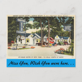 South Carolina, Smiths motordomstol, Myrtle Beach Vykort