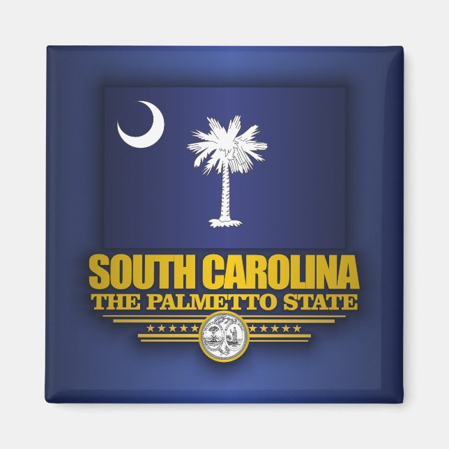 South Carolina (SP) Magnet (Framsidan)