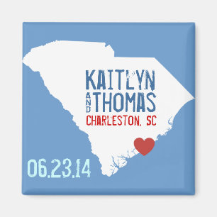 South Carolina spara datera - anpassadestad Magnet