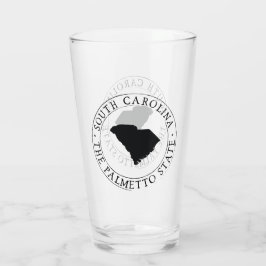 South Carolina State Drinking Glass Glaskopp