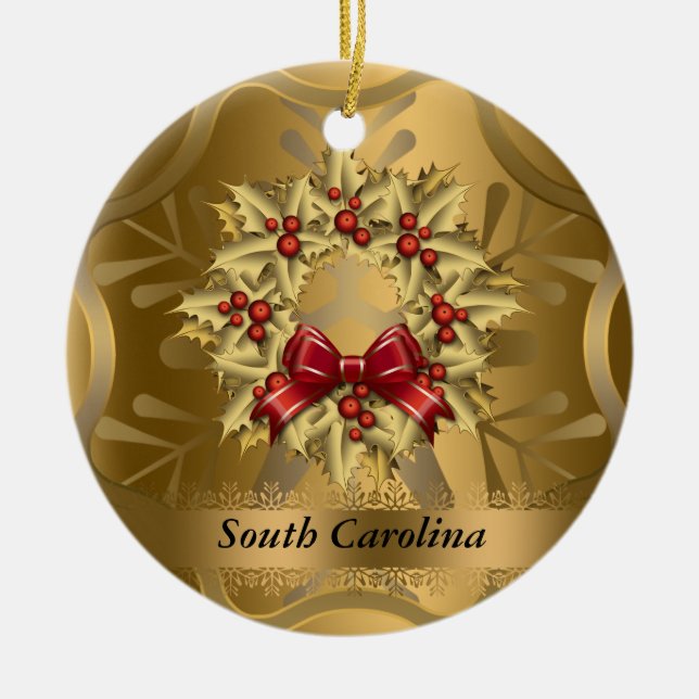 South Carolina State jul Ornament (Framsidan)