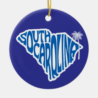 South Carolina State Julgran Ornament