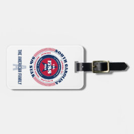 South Carolina State Personlig Luggage Tag Bagagebricka