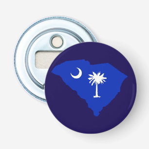 South Carolina State Shaped Flagga Flasköppnare