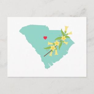South Carolina State Vykort