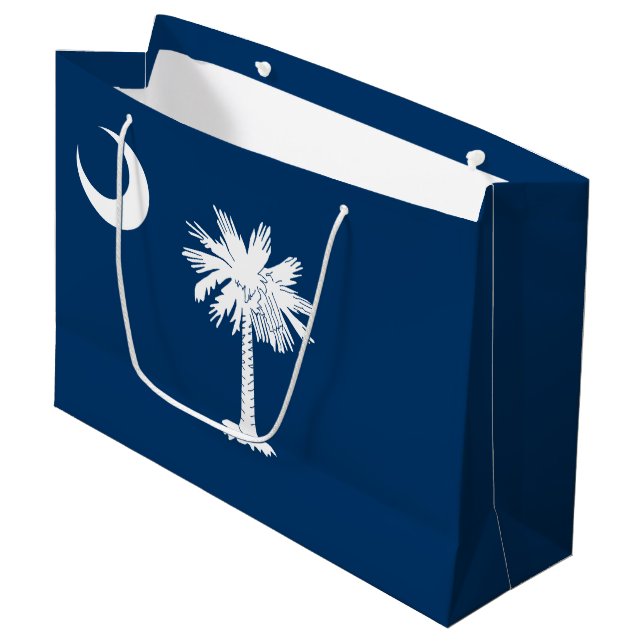 South Carolina Statlig flagga (Framsidan Vinklad)