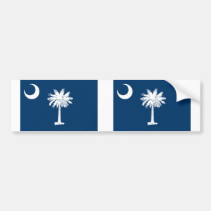 South Carolina statlig flagga Bildekal