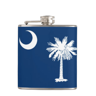 South Carolina Statlig flagga Decor Fickplunta
