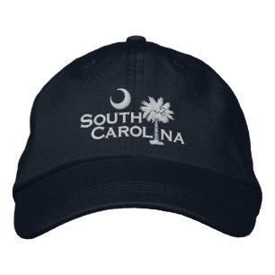 South Carolina Statlig flagga Design Broderad Keps
