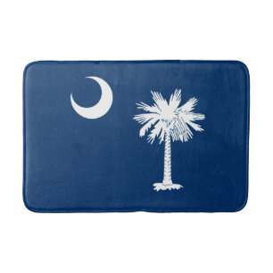 South Carolina Statlig flagga Design Decor Badrumsmatta