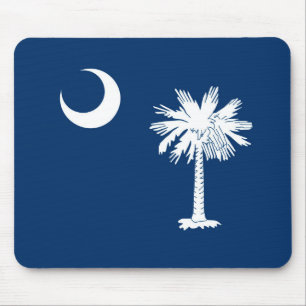South Carolina Statlig flagga Design Decor Musmatta