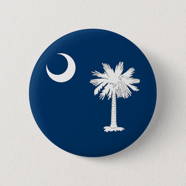 South Carolina statlig flagga Knapp (Framsida)