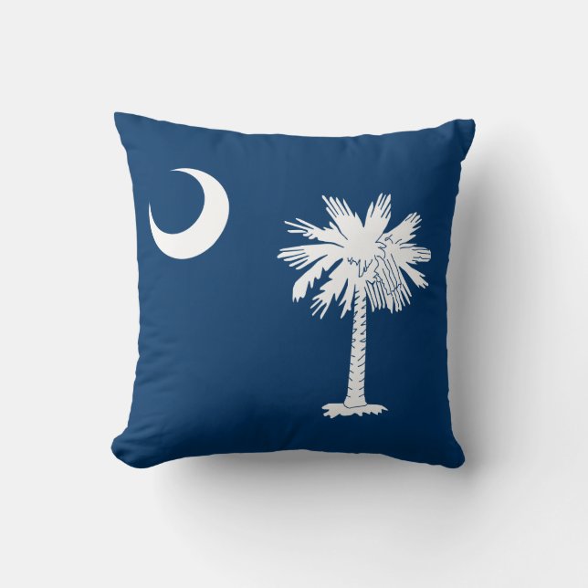 South Carolina statlig flagga Kudde (Framsida)