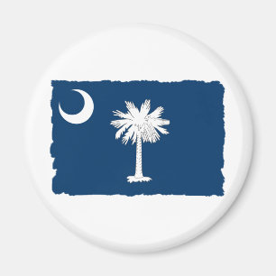South Carolina statlig flagga Magnet