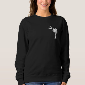 South Carolina Statlig flagga Palmetto Träd Cresce T Shirt
