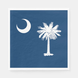 South Carolina Statlig flagga Pappersservett