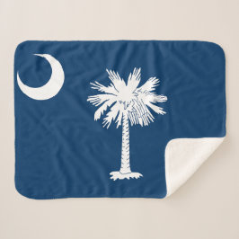South Carolina Statlig flagga Print Patriotic
