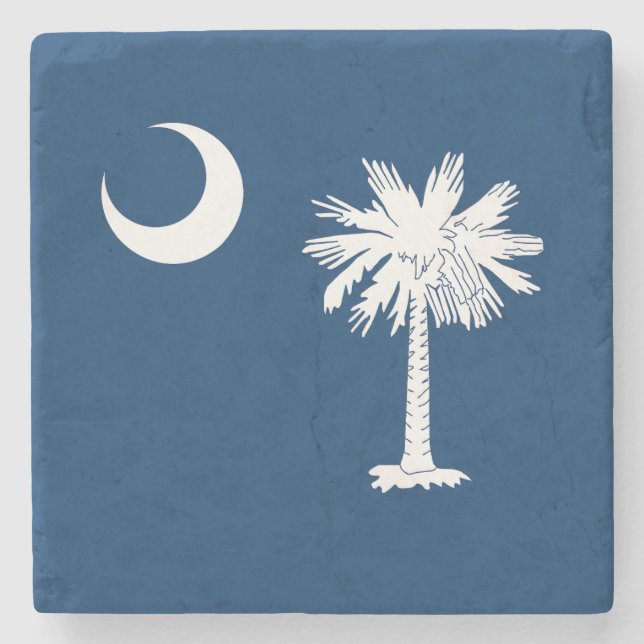 South Carolina Statlig flagga Stenunderlägg (Framsidan)