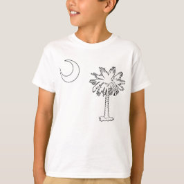South Carolina Statlig flagga T Shirt