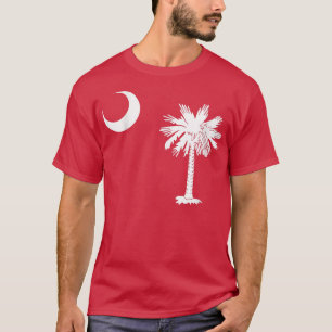 South Carolina Statlig flagga T Shirt