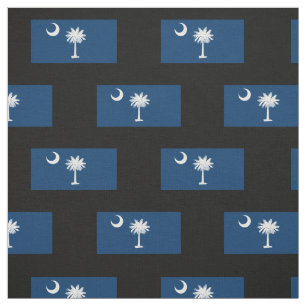 South Carolina statlig flagga Tyg