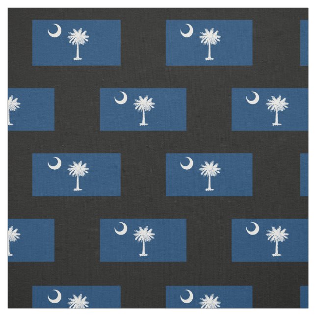 South Carolina statlig flagga Tyg (Provkarta)