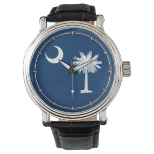 South Carolina statlig flaggadesign Armbandsur