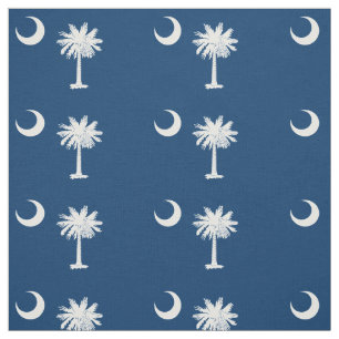 South Carolina statsflagga Tyg
