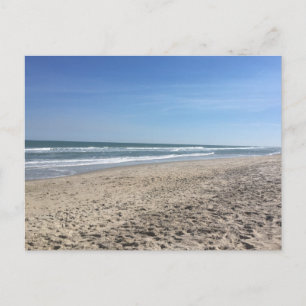South Carolina strandlinjekort Vykort