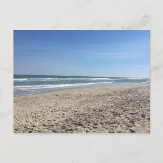 South Carolina strandlinjekort Vykort