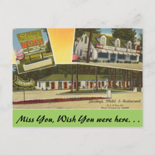 South Carolina, Sturkey's Motel, Orangeburg Vykort